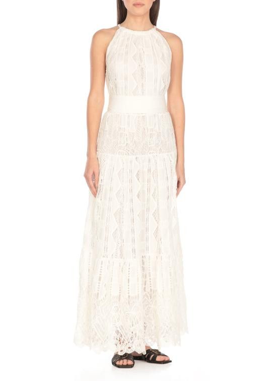 Pinko PINKO Women Mid Skirts 104857 A2G9Z05 White Size M / US 6-8 / IT 42-44 - 2 Thumbnail