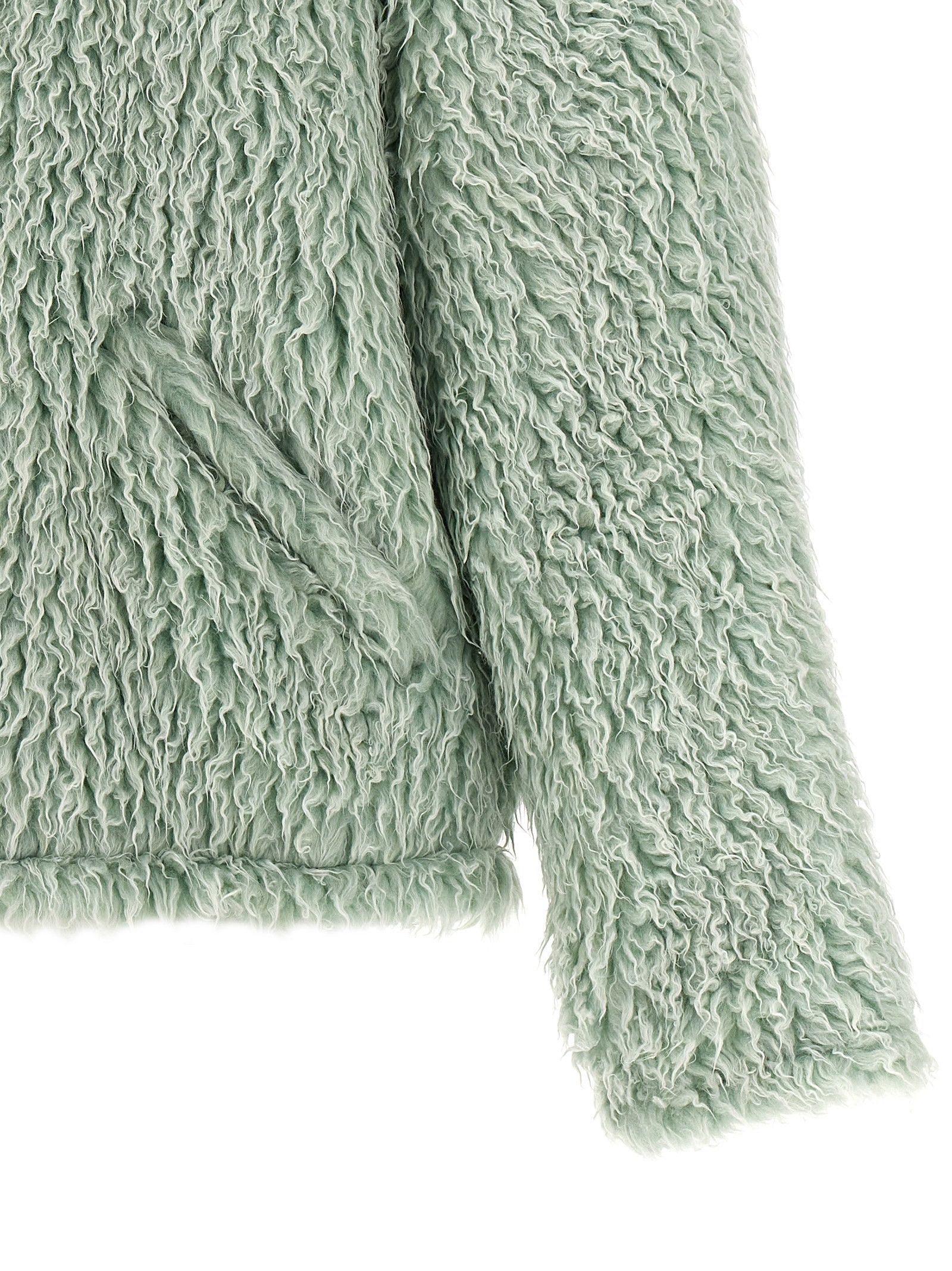 Marni 'Long Pile Shaggy' Hooded Jacket Size US M / EU 48-50 / 2 - 4 Thumbnail
