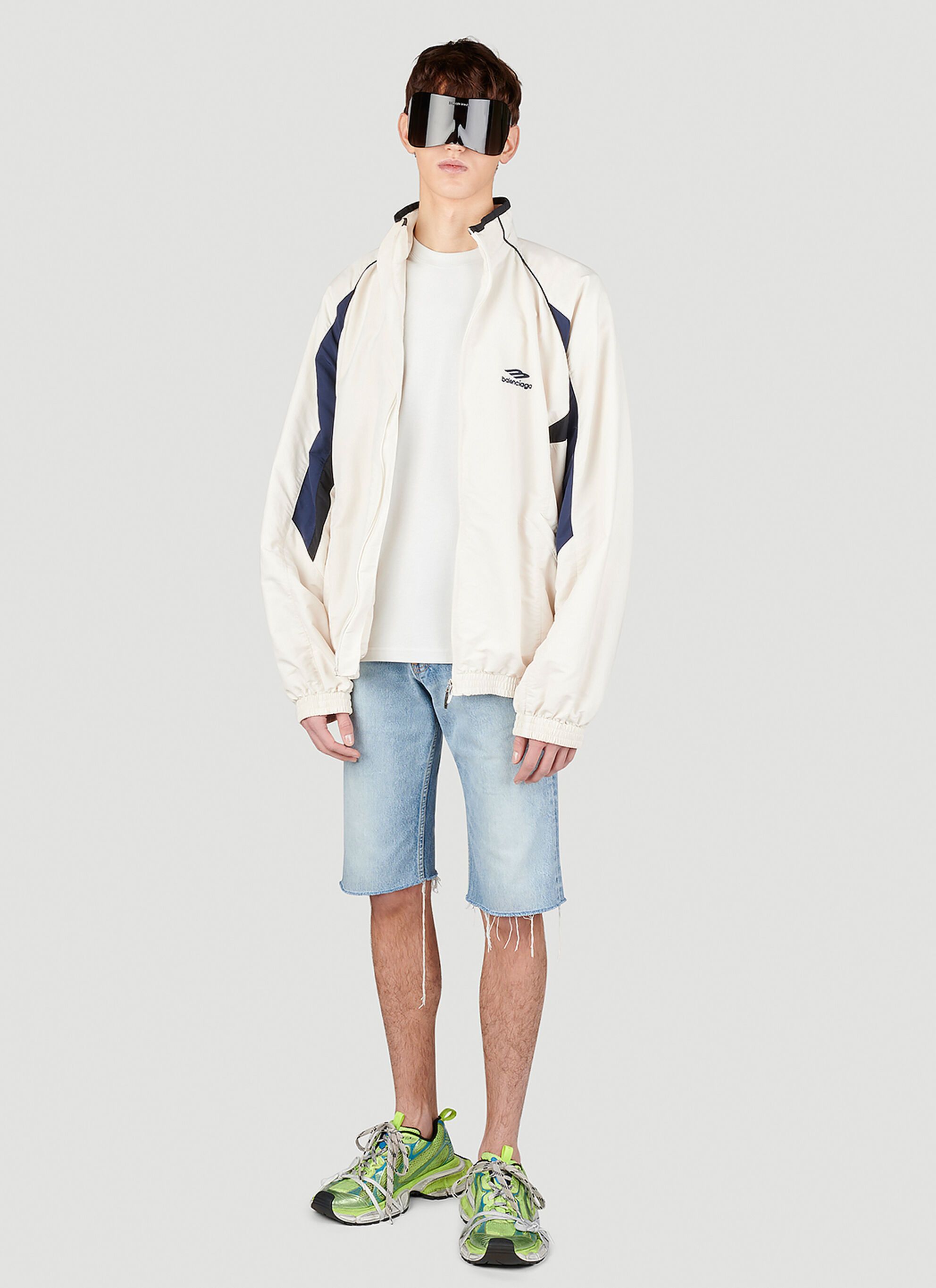 Balenciaga Slim Fit Denim Shorts in blue Size US 32 / EU 48 - 4 Thumbnail