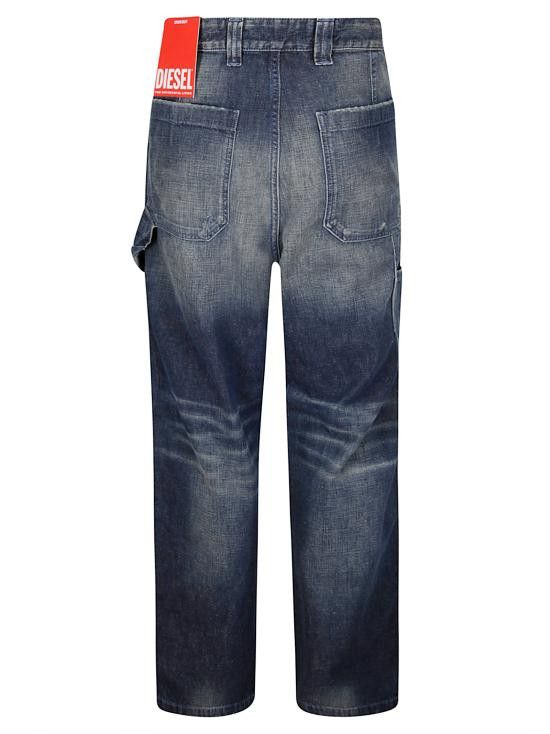 Diesel DIESEL Men Denim Pants A0925209J91 01 BLUE Size US 30 / EU 46 - 2 Thumbnail