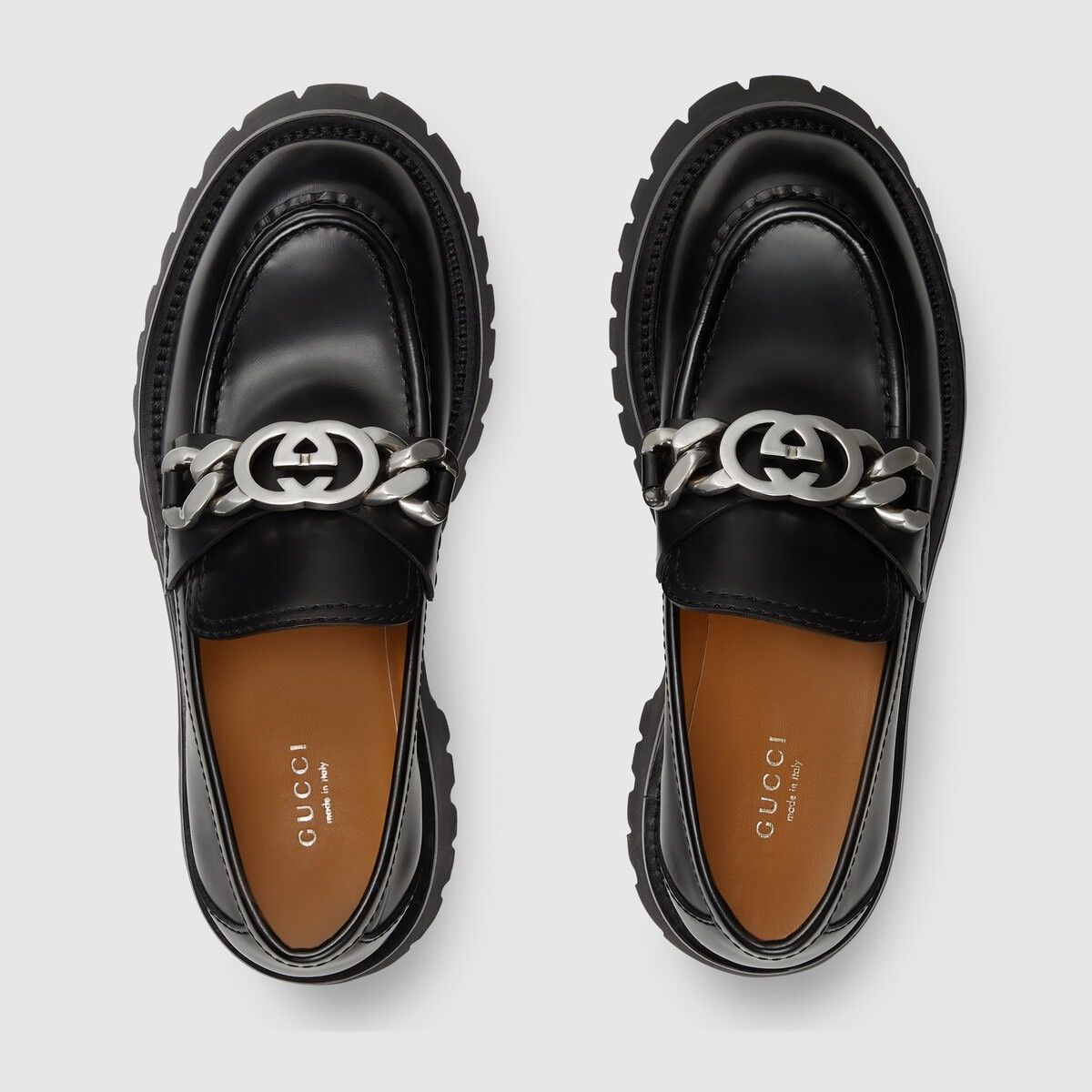 Gucci Women's lug sole loafer Size US 5 / IT 35 - 5 Thumbnail