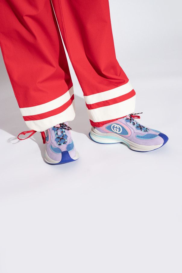 Gucci GUCCI PURPLE ‘RUN’ SNEAKERS Size US 6 / IT 36 - 5 Thumbnail