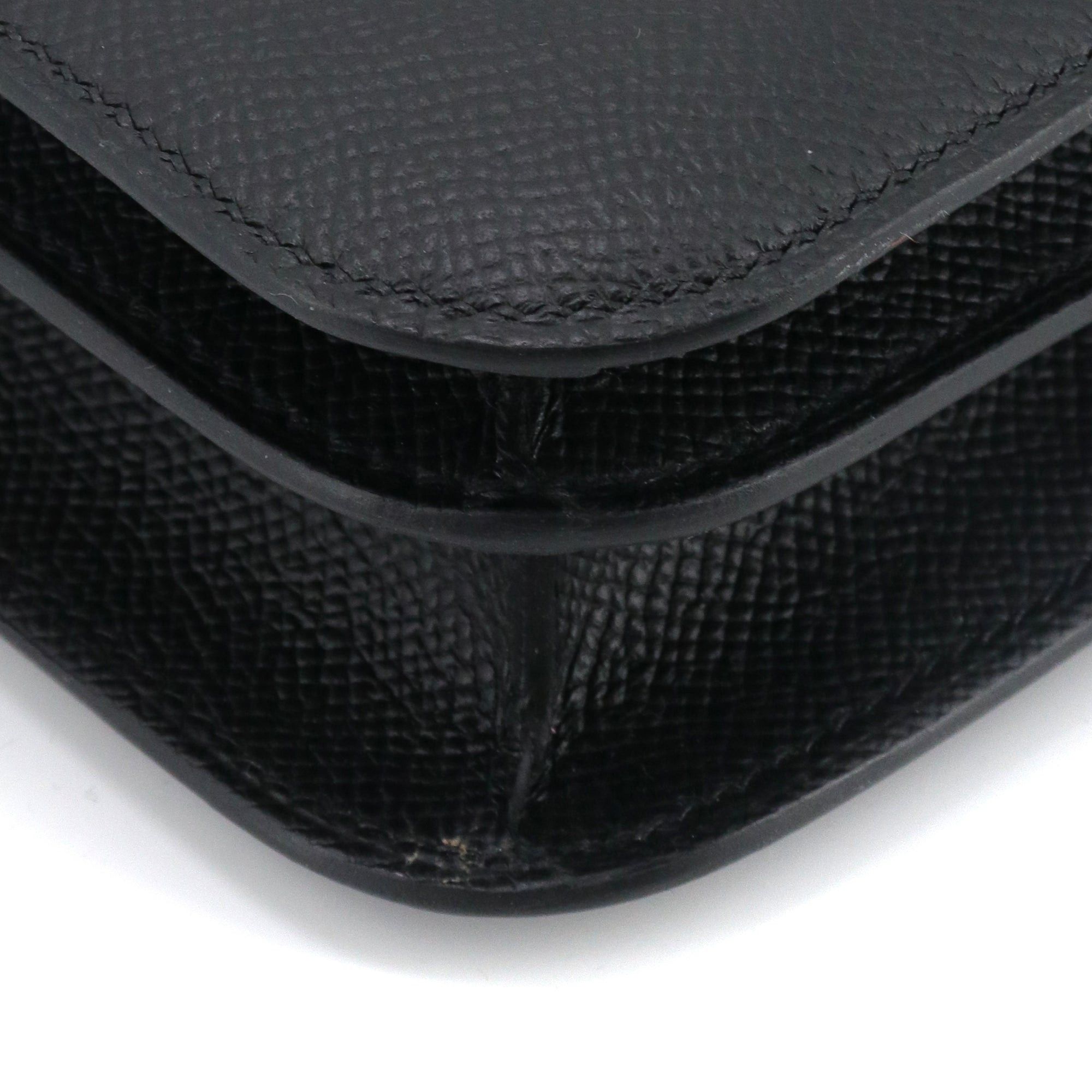 Hermes HERMÈS - Constance 18 Hermès shoulder bag in black epsom leather Size ONE SIZE - 11 Thumbnail