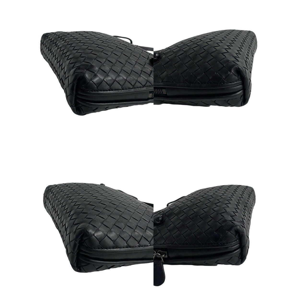 Bottega Veneta Bottega Veneta Shoulder Bag Black Leather Size ONE SIZE - 7 Thumbnail