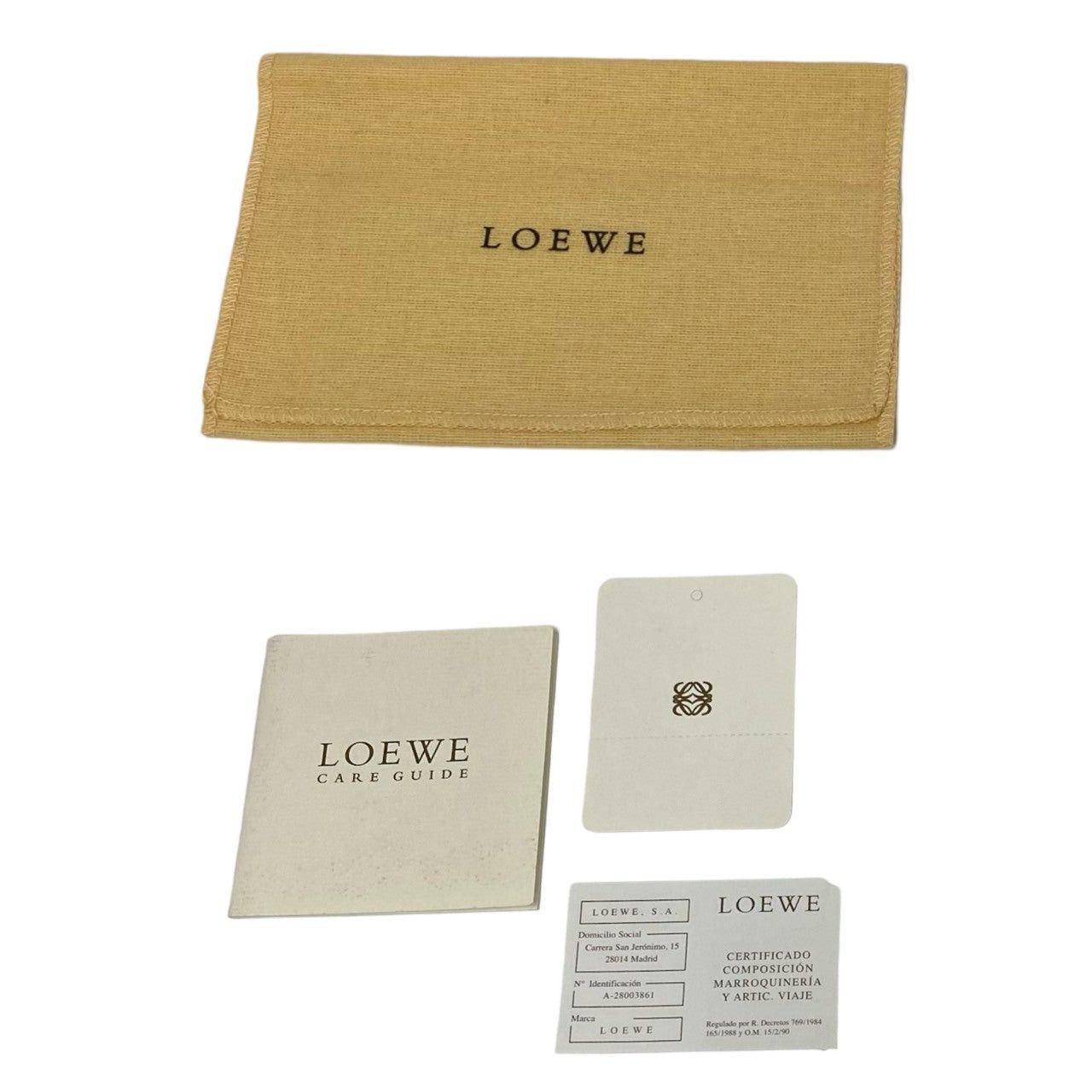 Loewe Loewe Black Leather Size ONE SIZE - 9 Thumbnail