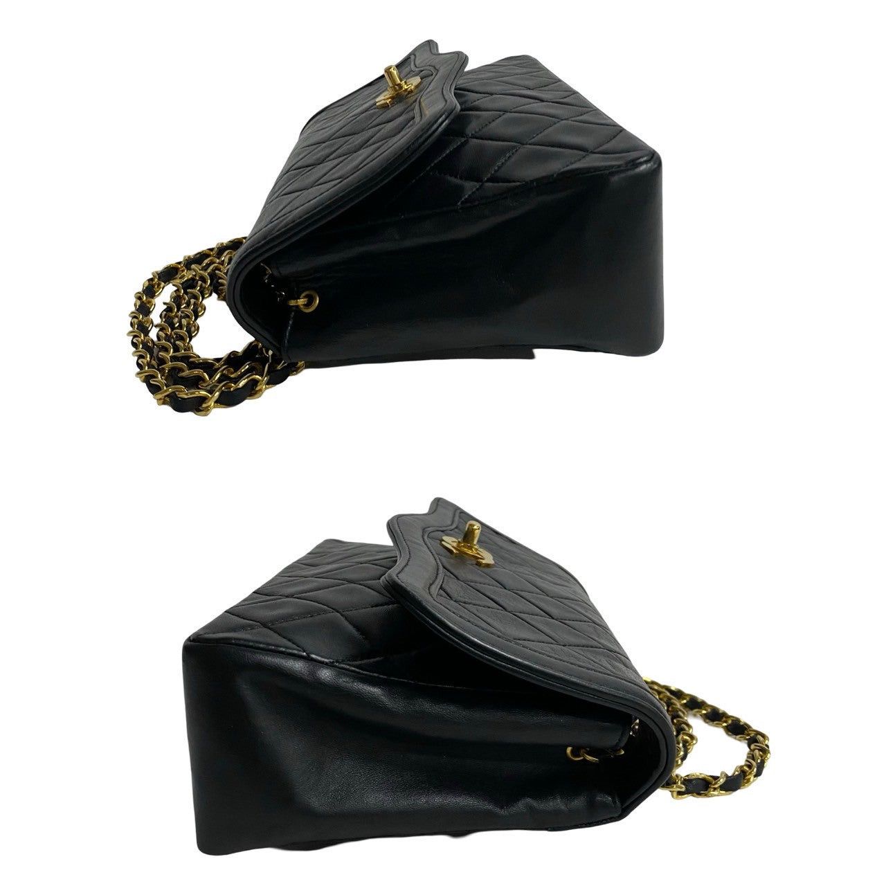 Chanel Chanel Shoulder Bag Black Leather Size ONE SIZE - 6 Thumbnail