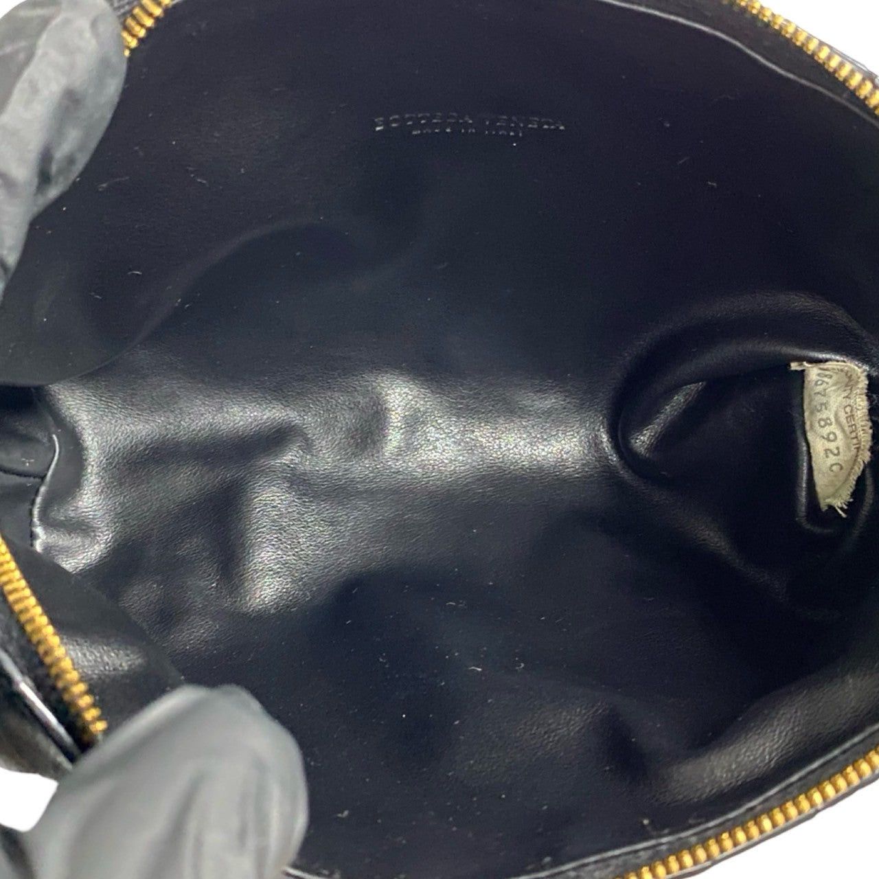 Bottega Veneta Bottega Veneta Shoulder Bag Black Leather Size ONE SIZE - 8 Thumbnail