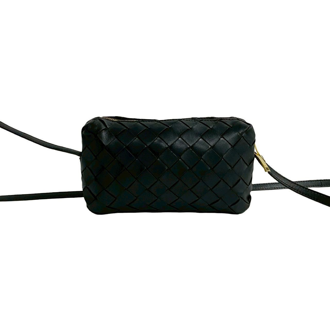 Bottega Veneta Bottega Veneta Shoulder Bag Black Leather Size ONE SIZE - 4 Thumbnail