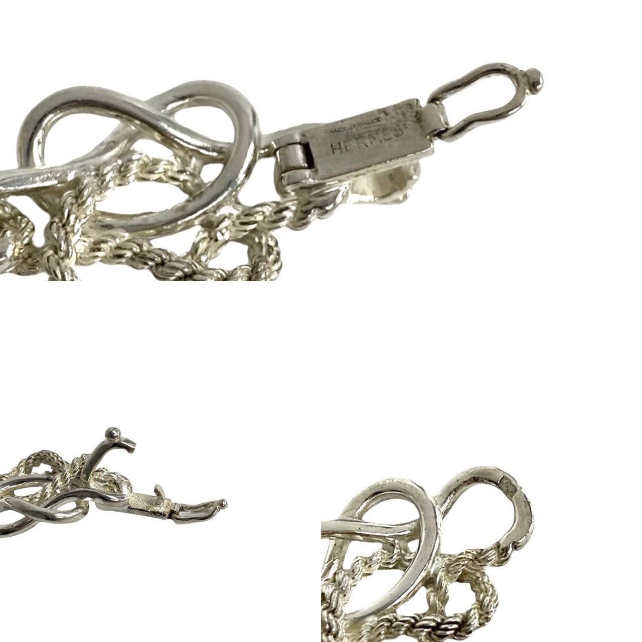Hermes Hermes Necklace Silver Silver Size ONE SIZE - 2 Thumbnail
