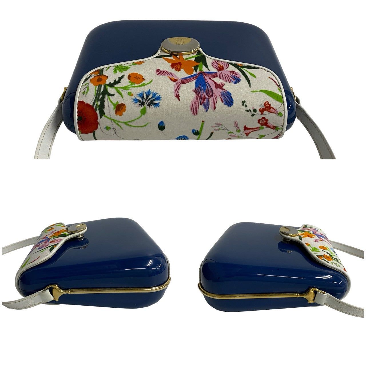 Gucci Gucci Shoulder Bag Blue Plastic Size ONE SIZE - 5 Thumbnail