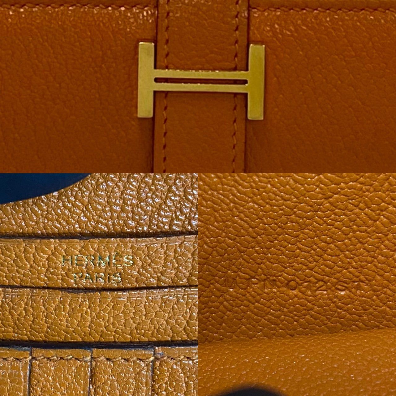 Hermes Hermes Orange Leather Size ONE SIZE - 2 Thumbnail