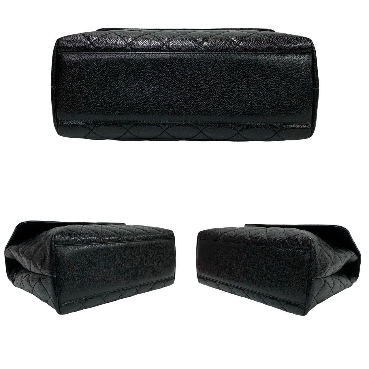 Chanel Chanel Handbag Black Leather Size ONE SIZE - 6 Thumbnail