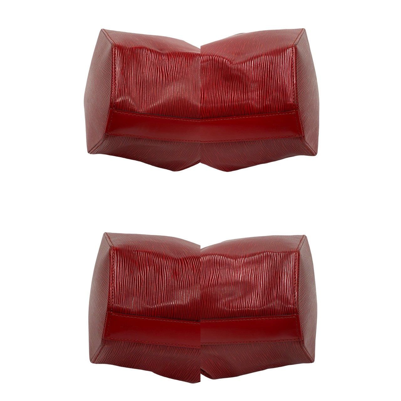 Louis Vuitton Louis Vuitton Shoulder Bag Red Leather Size ONE SIZE - 7 Thumbnail