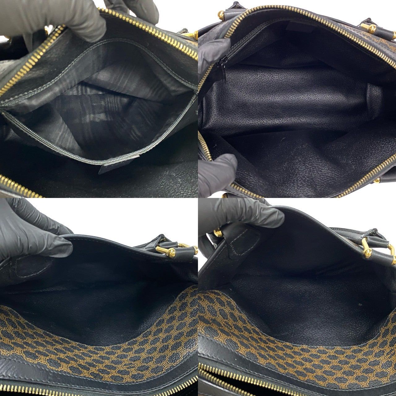 Celine Celine Handbag Black Leather Size ONE SIZE - 8 Thumbnail