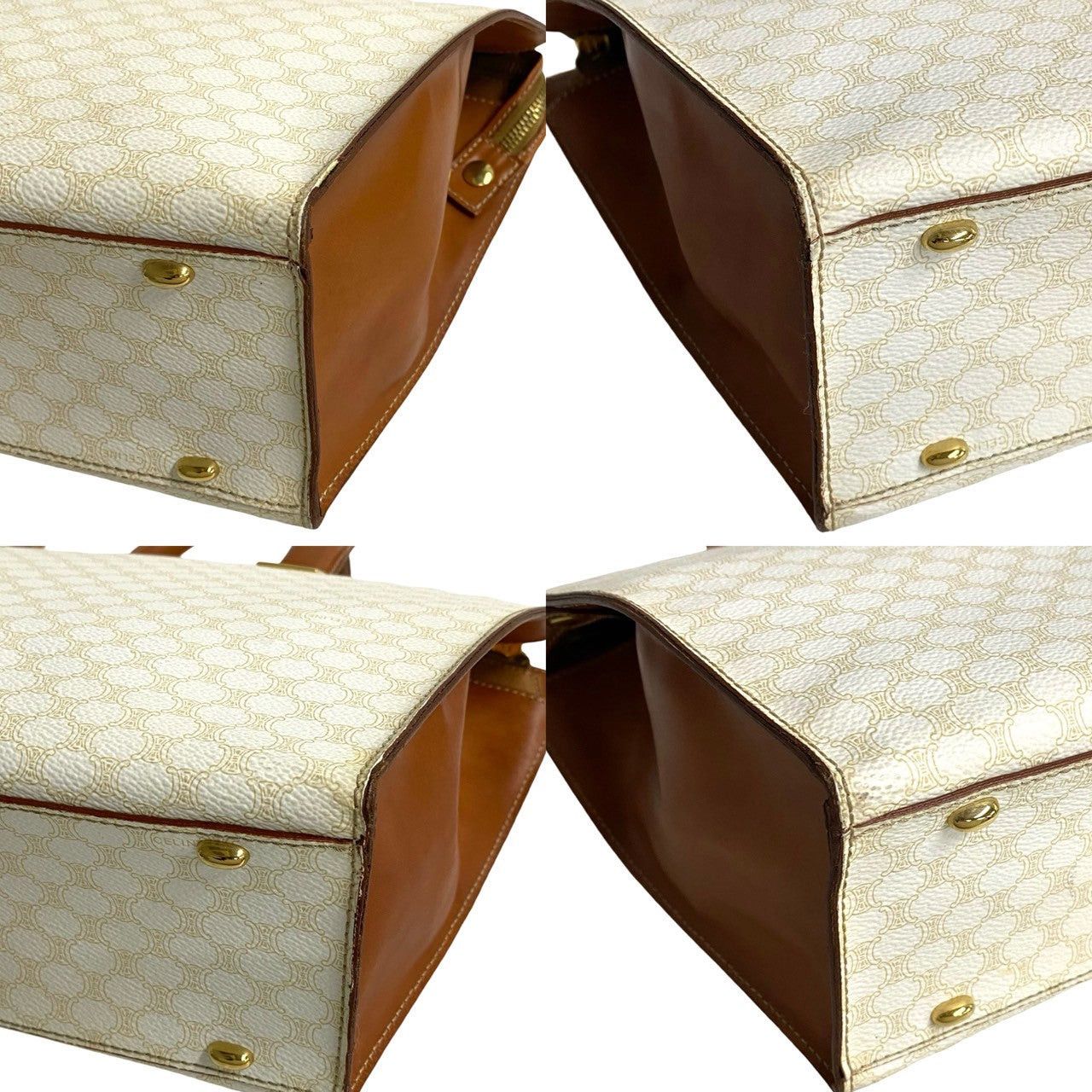Celine Celine Shoulder Bag White Leather Size ONE SIZE - 7 Thumbnail