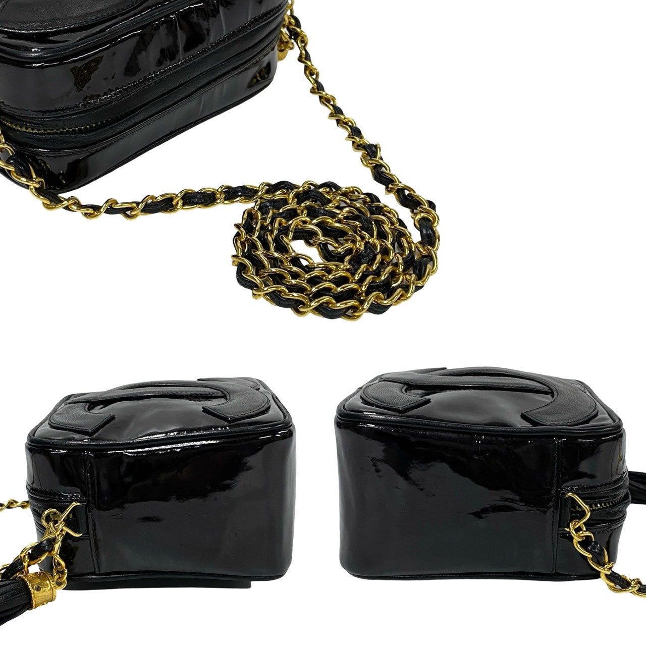 Chanel Chanel Shoulder Bag Black Leather Size ONE SIZE - 5 Thumbnail