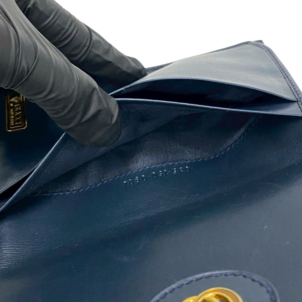 Gucci Gucci Blue Leather Size ONE SIZE - 8 Thumbnail