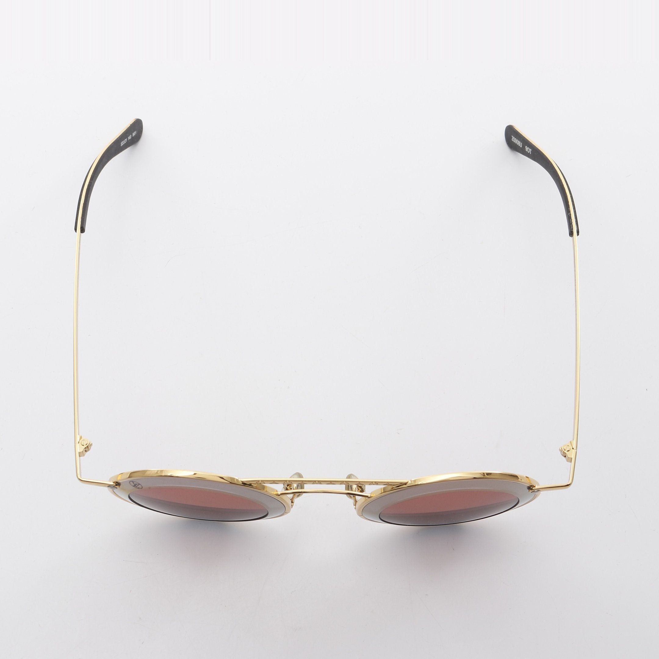 Louis Vuitton Louis Vuitton Round Sunglasses Gp Gold Black Size ONE SIZE - 12 Thumbnail