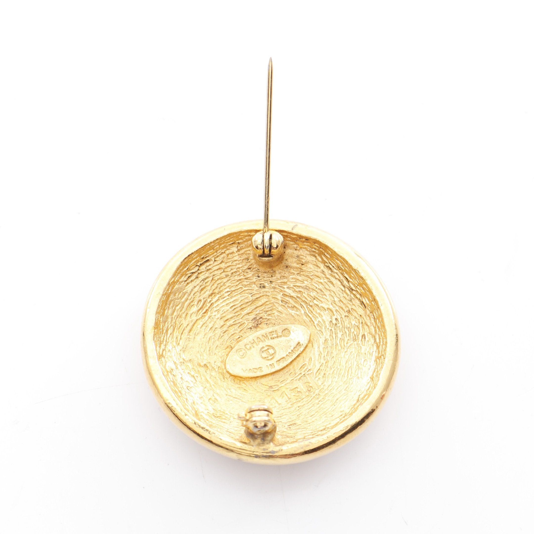 Chanel Chanel Coco Mark Brooch Gp Gold Size ONE SIZE - 2 Thumbnail