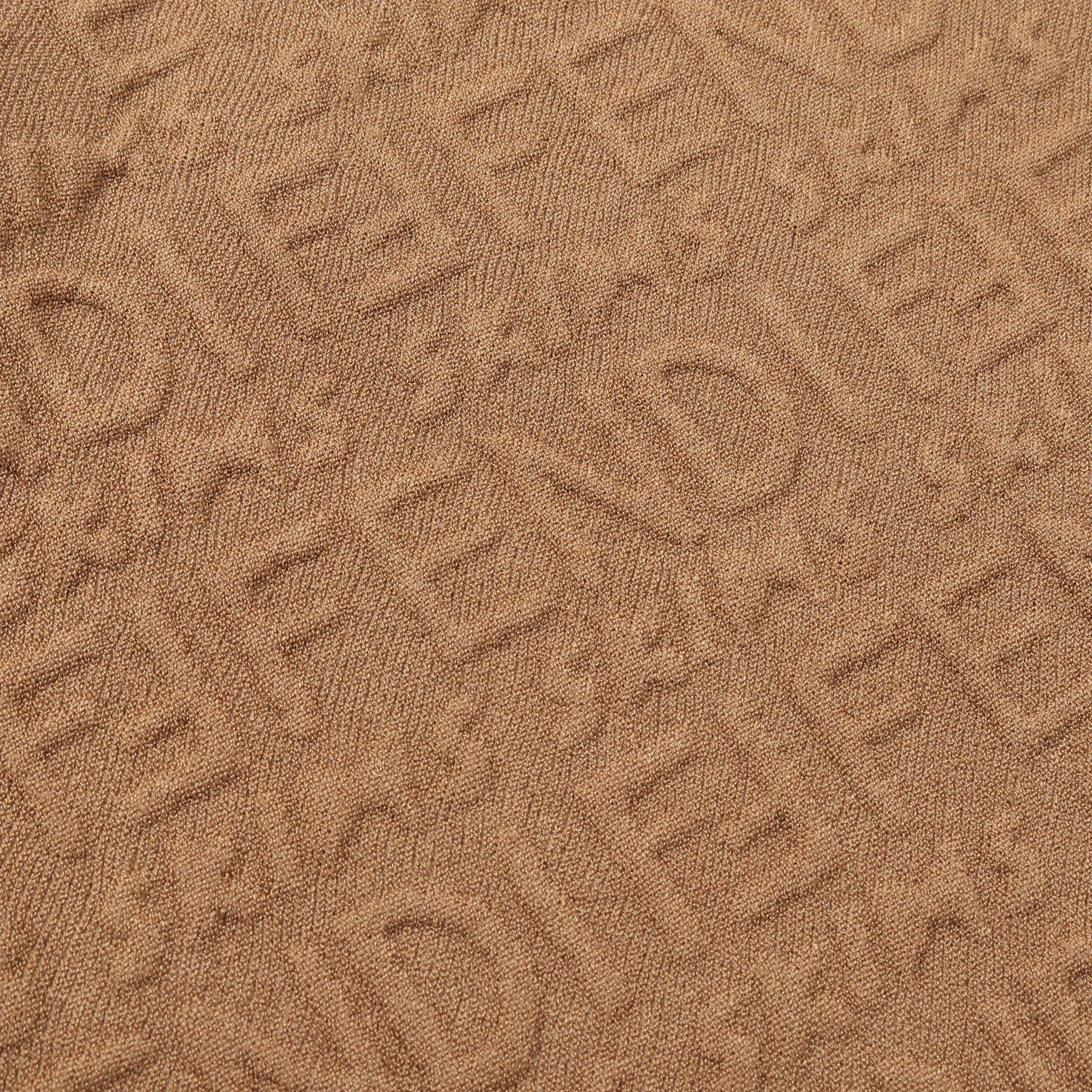 Fendi Fendi Fendi X Skims One Piece Logo Pattern Rayon Beige Size ONE SIZE - 9 Thumbnail
