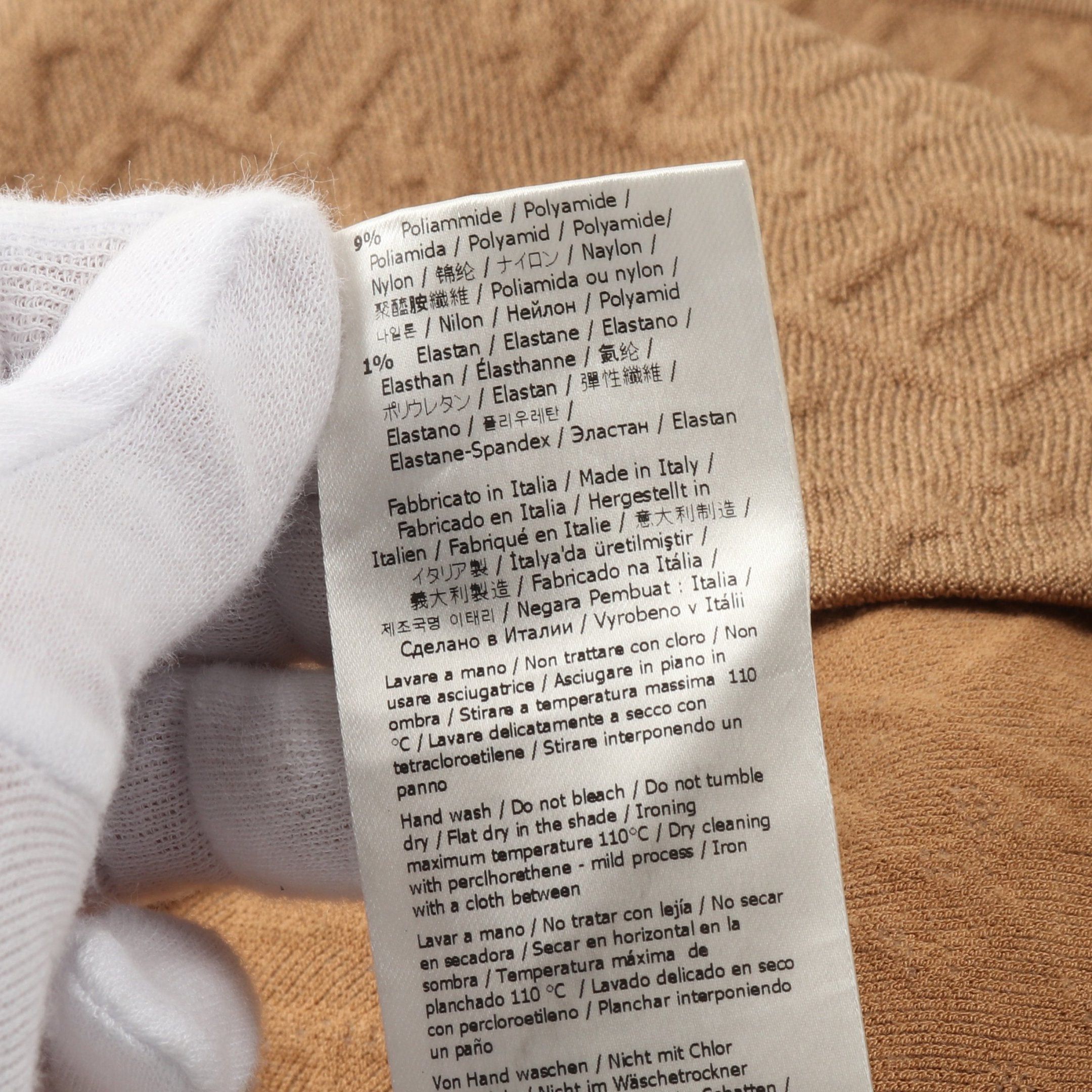 Fendi Fendi Fendi X Skims One Piece Logo Pattern Rayon Beige Size ONE SIZE - 5 Thumbnail