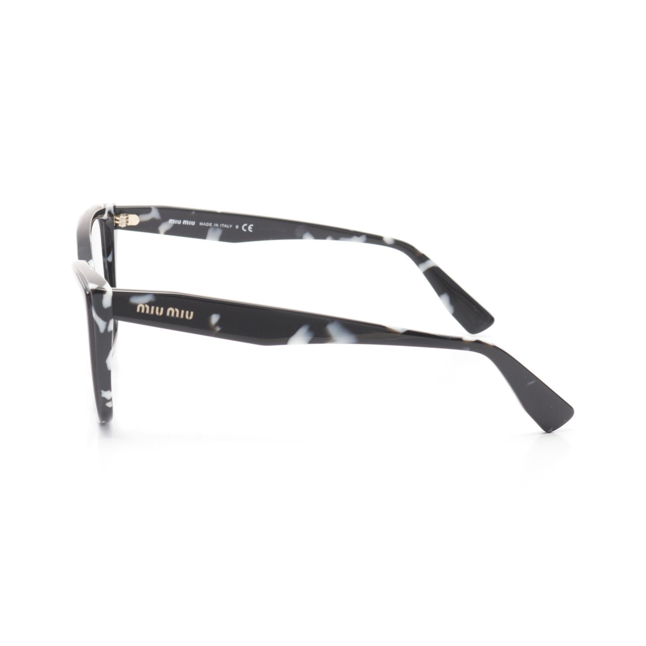 Miu Miu Miu Miu Glasses Black White Non-Prescription Size ONE SIZE - 3 Thumbnail