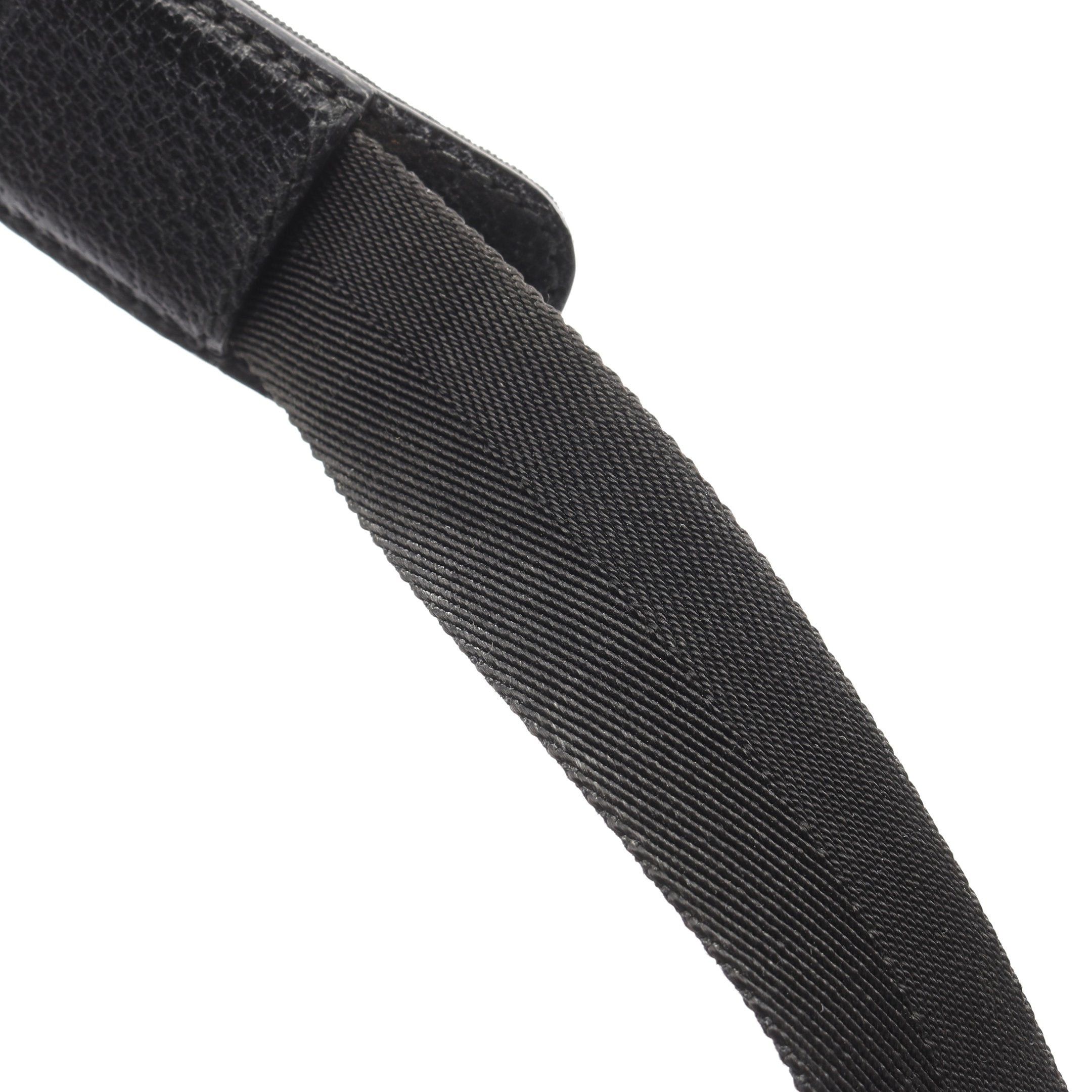 Gucci Gucci Gg Canvas Shoulder Bag Leather Black Size ONE SIZE - 9 Thumbnail