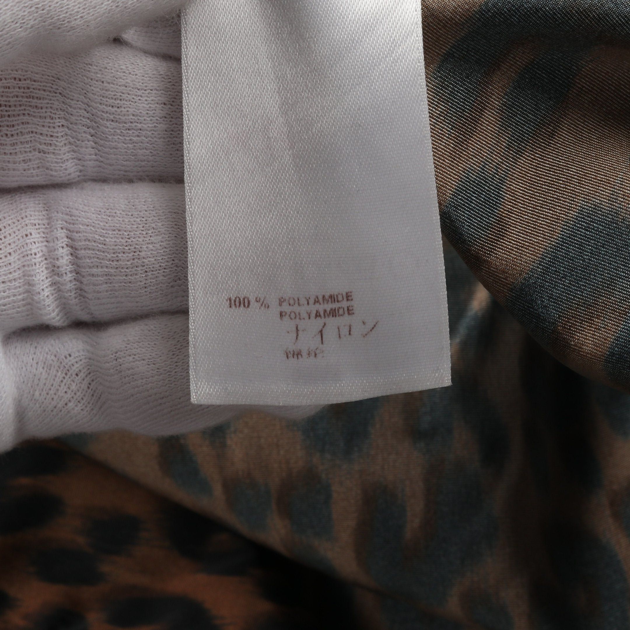 Louis Vuitton Louis Vuitton Coat Leopard Nylon Brown Black Size ONE SIZE - 5 Thumbnail