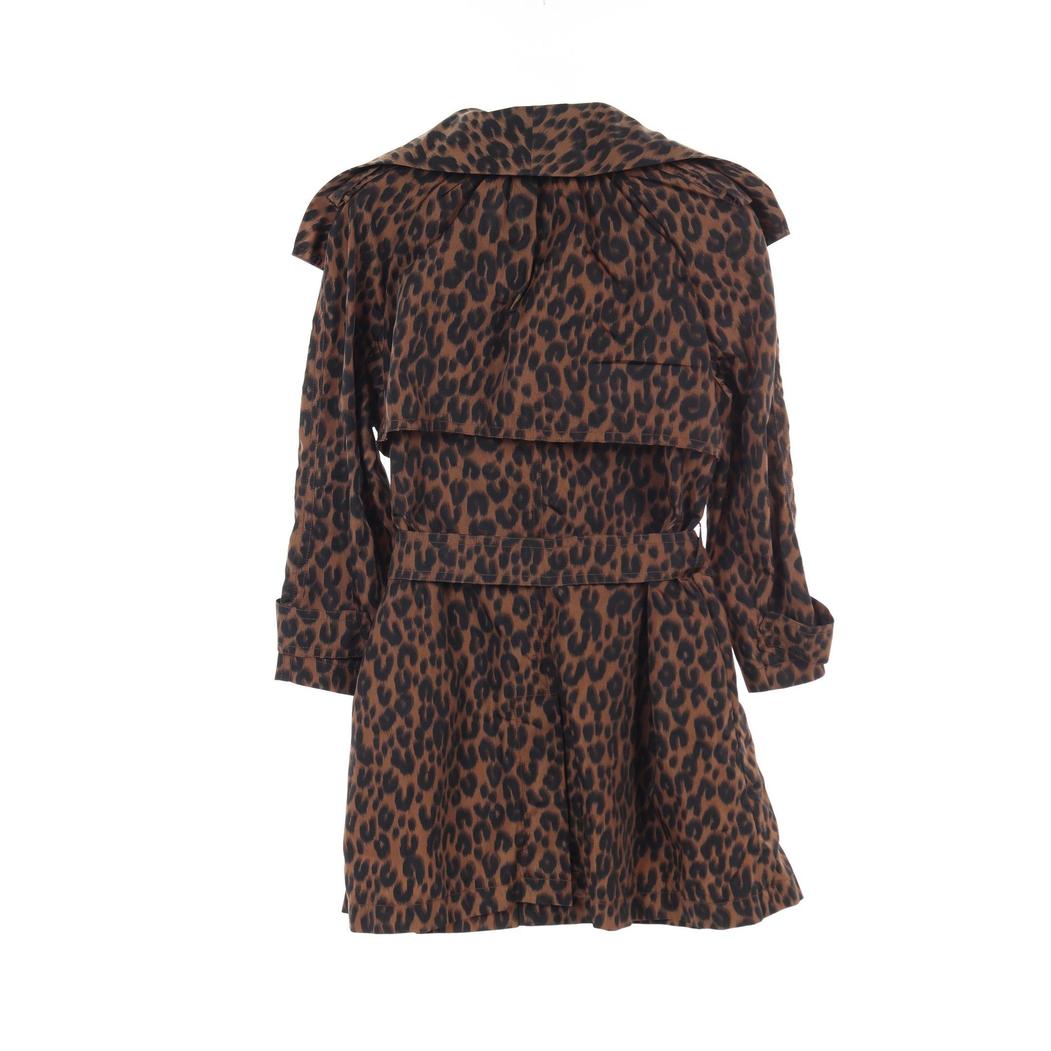Louis Vuitton Louis Vuitton Coat Leopard Nylon Brown Black Size ONE SIZE - 2 Thumbnail