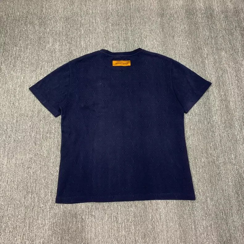 Louis Vuitton Blue Ocean Beaded Short Sleeve Shirt-yf Size US L / EU 52-54 / 3 - 2 Thumbnail