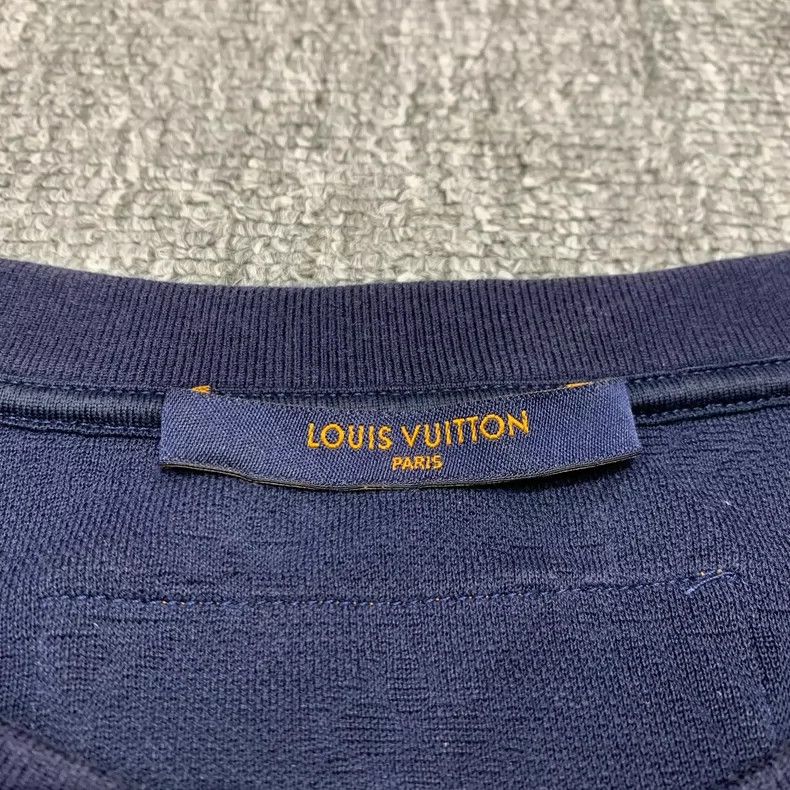 Louis Vuitton Blue Ocean Beaded Short Sleeve Shirt-yf Size US L / EU 52-54 / 3 - 7 Thumbnail