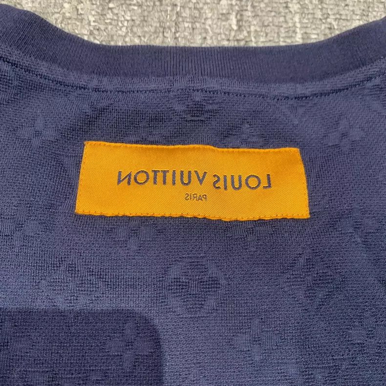 Louis Vuitton Blue Ocean Beaded Short Sleeve Shirt-yf Size US L / EU 52-54 / 3 - 6 Thumbnail