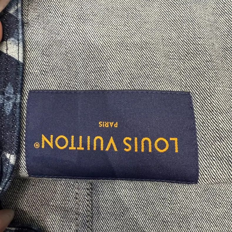 Louis Vuitton Louis Vuitton Blue Denim Jacket-yf Size US L / EU 52-54 / 3 - 5 Thumbnail