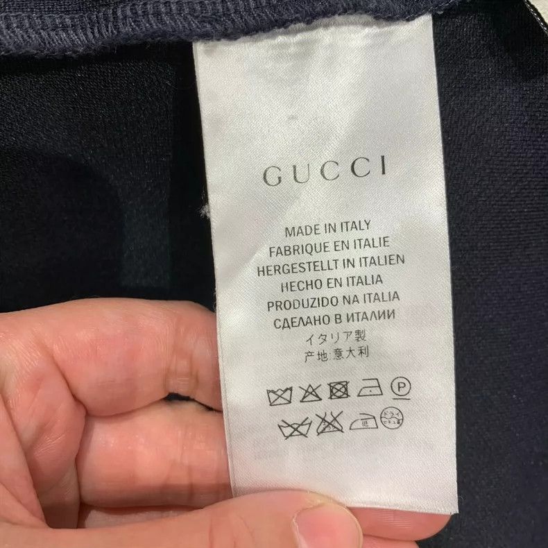 Gucci Gucci Deep Blue Jacket with Red Green Stripes-yf Size US M / EU 48-50 / 2 - 8 Thumbnail