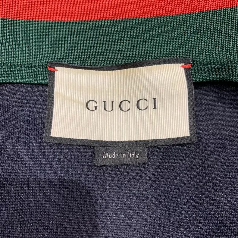 Gucci Gucci Deep Blue Jacket with Red Green Stripes-yf Size US M / EU 48-50 / 2 - 7 Thumbnail