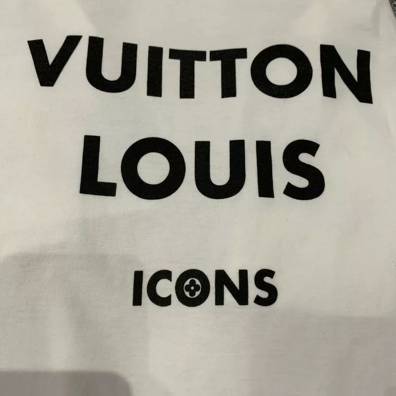 Louis Vuitton Louis Vuitton White Short Sleeve T-Shirt-yf Size US M / EU 48-50 / 2 - 4 Thumbnail