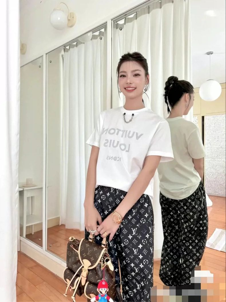 Louis Vuitton Louis Vuitton White Short Sleeve T-Shirt-yf Size US M / EU 48-50 / 2 - 6 Thumbnail