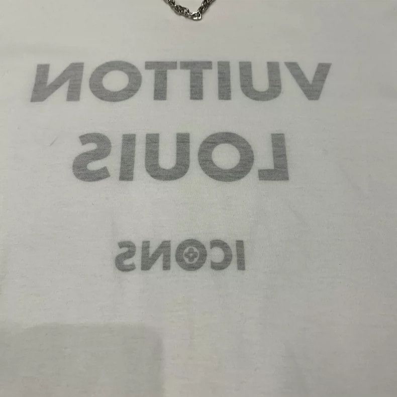 Louis Vuitton Louis Vuitton White Short Sleeve T-Shirt-yf Size US M / EU 48-50 / 2 - 3 Thumbnail