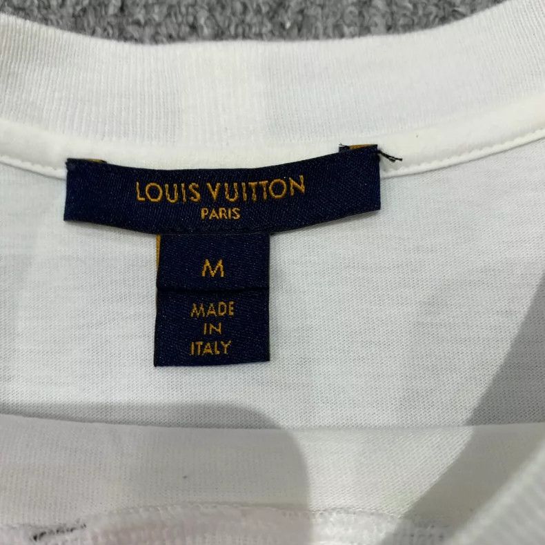 Louis Vuitton Louis Vuitton White Short Sleeve T-Shirt-yf Size US M / EU 48-50 / 2 - 7 Thumbnail
