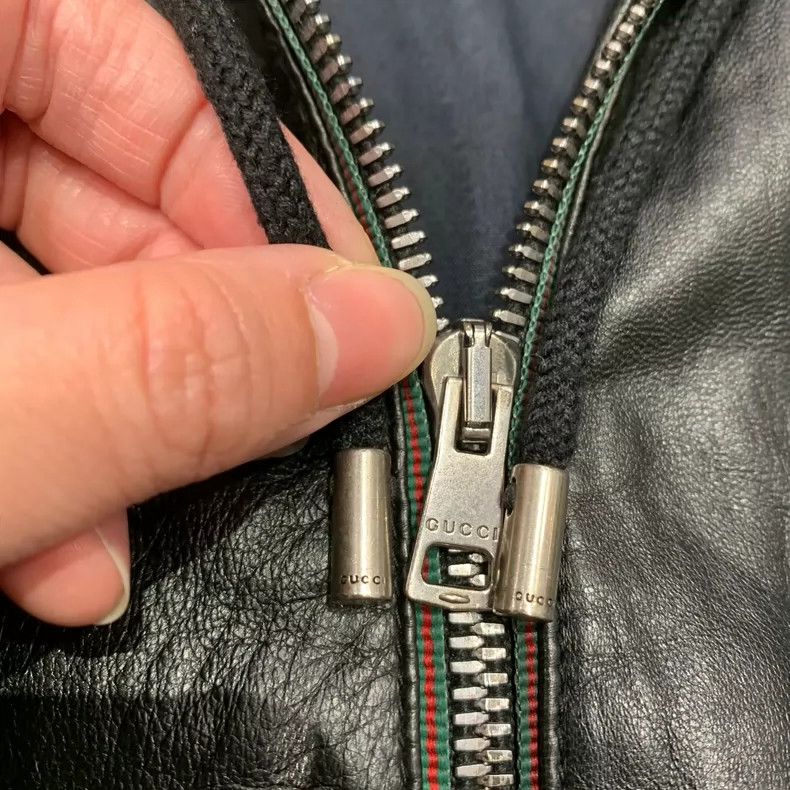 Gucci Gucci Black Hooded Leather Jacket-yf Size US M / EU 48-50 / 2 - 6 Thumbnail