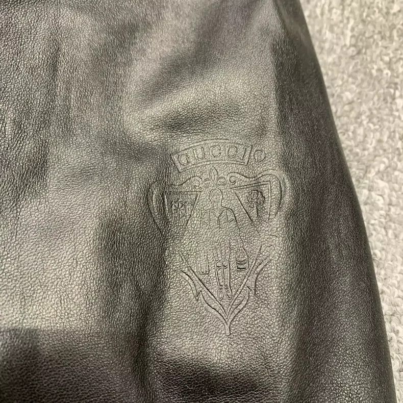 Gucci Gucci Black Hooded Leather Jacket-yf Size US M / EU 48-50 / 2 - 5 Thumbnail