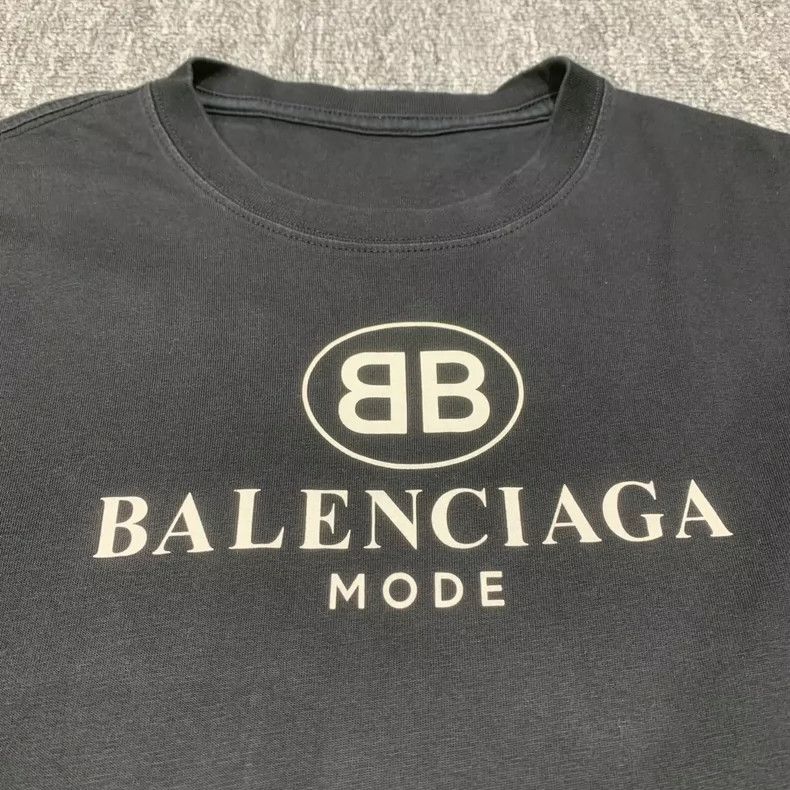 Balenciaga Balenciaga Black Short Sleeve T-Shirt XS-yf Size US XS / EU 42 / 0 - 7 Thumbnail