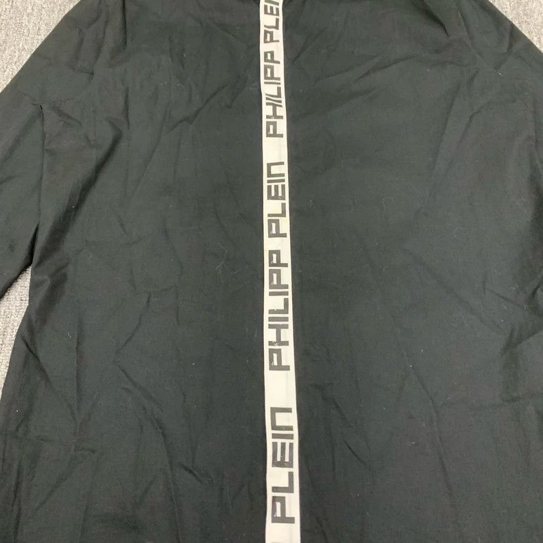 Philipp Plein Philipp Plein Black Long Sleeve Shirt Jacket-yf Size US L / EU 52-54 / 3 - 5 Thumbnail