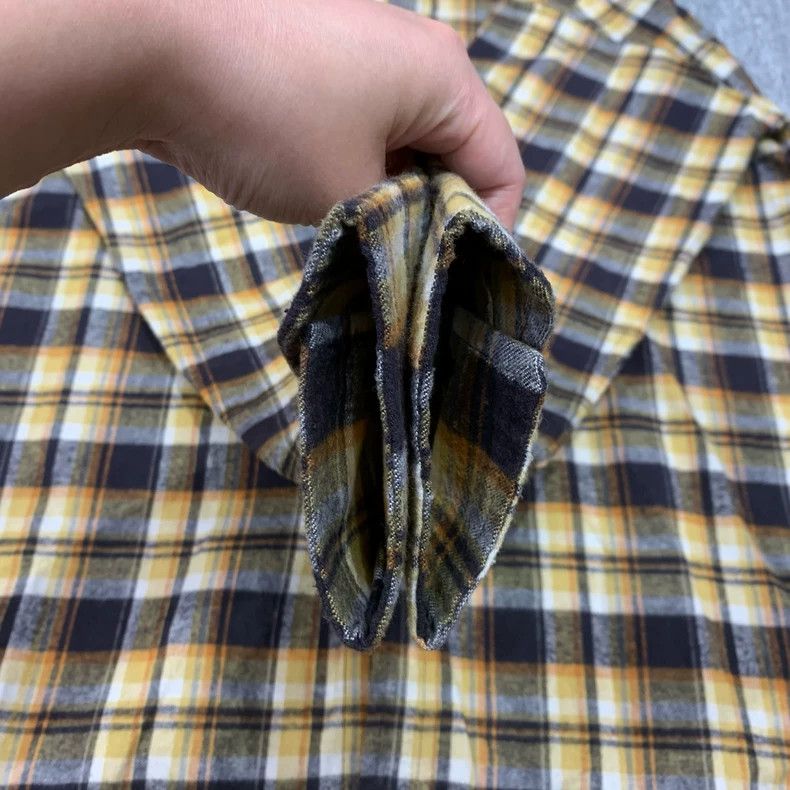 Fear of God Fear of God 4TH Fog Yellow Checkered Shirt-yf Size US M / EU 48-50 / 2 - 8 Thumbnail