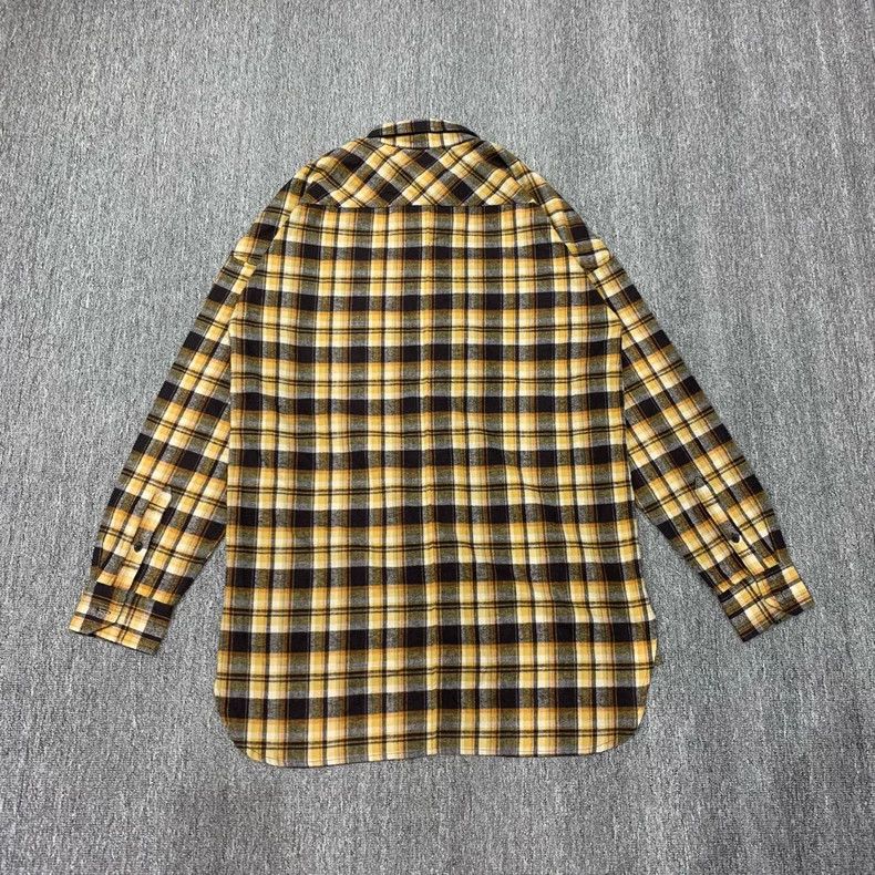 Fear of God Fear of God 4TH Fog Yellow Checkered Shirt-yf Size US M / EU 48-50 / 2 - 2 Thumbnail