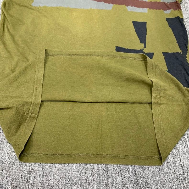 Dior Dior Green Camouflage Graphic Short Sleeve Shirt-yf Size US XS / EU 42 / 0 - 5 Thumbnail
