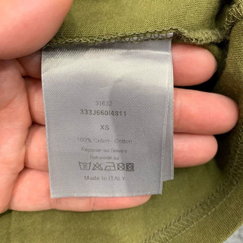 Dior Dior Green Camouflage Graphic Short Sleeve Shirt-yf Size US XS / EU 42 / 0 - 8 Thumbnail