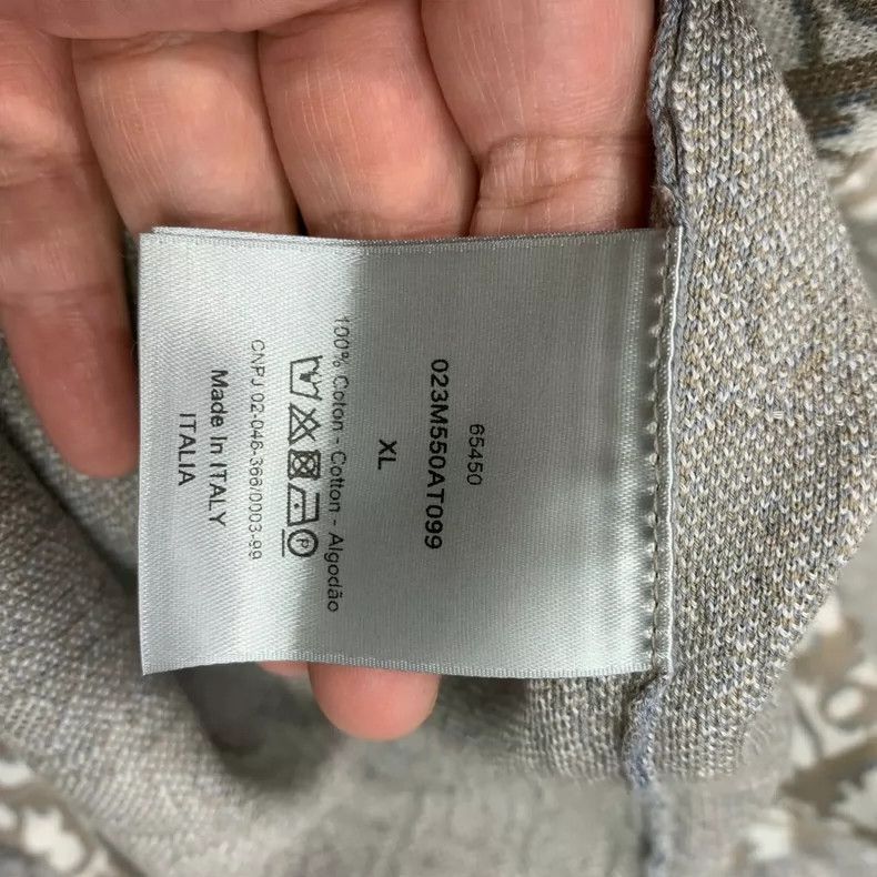 Dior Dior Monogram Long Sleeve Shirt Jacket-yf Size US XL / EU 56 / 4 - 5 Thumbnail