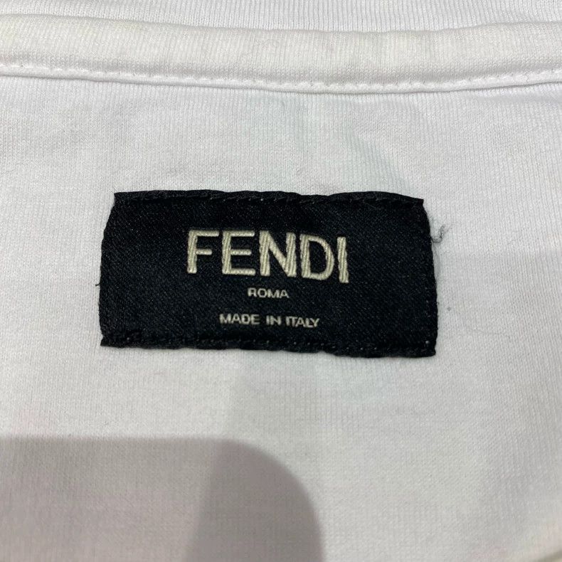 Fendi Fendi Embroidered Logo Short Sleeve Shirt-yf Size US XXL / EU 58 / 5 - 3 Thumbnail