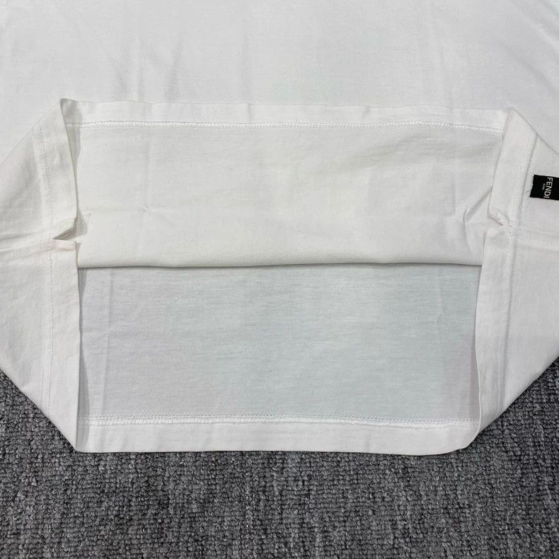 Fendi Fendi Embroidered Logo Short Sleeve Shirt-yf Size US XXL / EU 58 / 5 - 8 Thumbnail